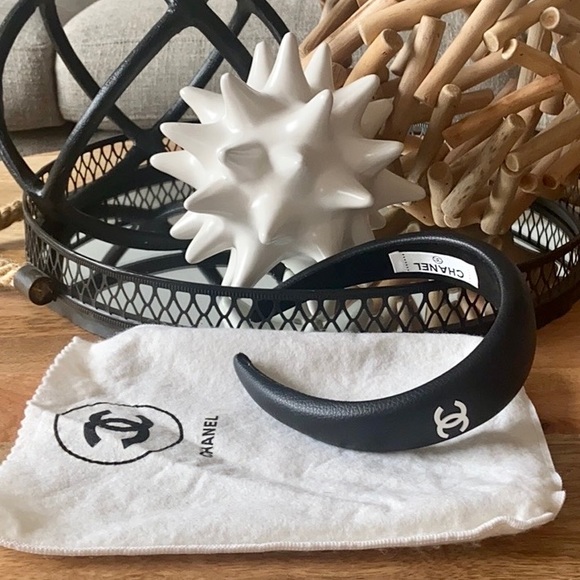 CHANEL Accessories - Chanel 100% Authentic CC Headband